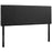 Phoebe Queen Upholstered Vinyl Headboard 5385-BLK