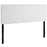 Phoebe Queen Upholstered Vinyl Headboard 5385-WHI