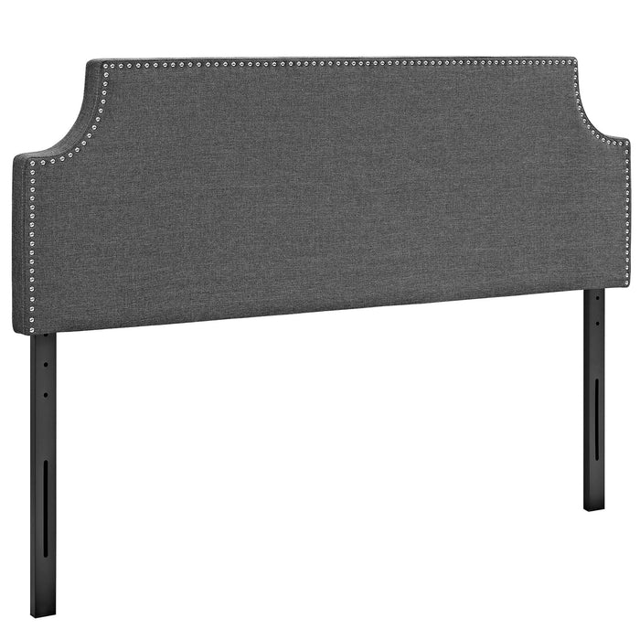 Laura Full Upholstered Fabric Headboard 5392-GRY