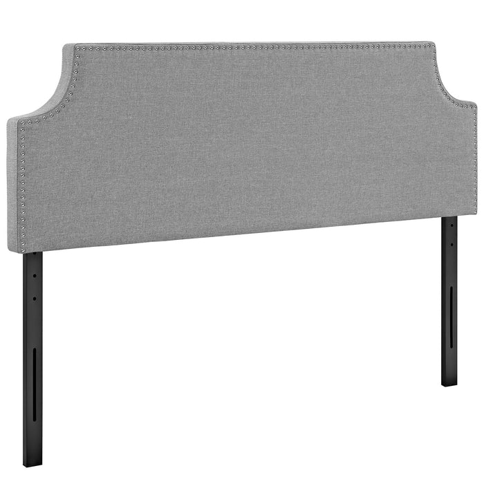 Laura Full Upholstered Fabric Headboard 5392-LGR