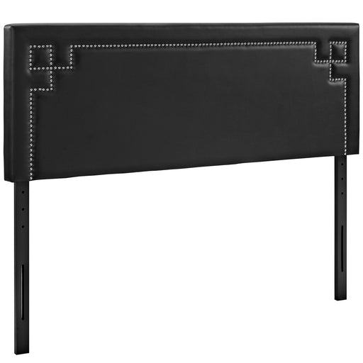 Josie Full Upholstered Vinyl Headboard 5399-BLK