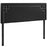 Josie Full Upholstered Vinyl Headboard 5399-BLK