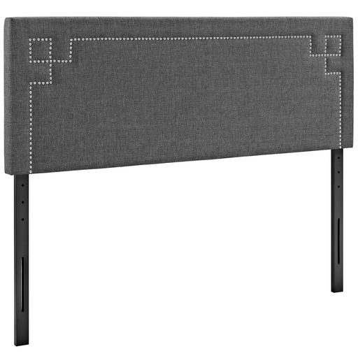 Josie Full Upholstered Fabric Headboard 5400-GRY