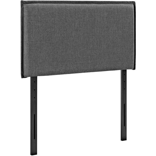 Camille Twin Upholstered Fabric Headboard 5405-GRY