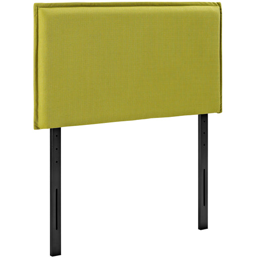 Camille Twin Upholstered Fabric Headboard 5405-WHE