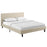 Anya Full Fabric Bed 5418-BEI