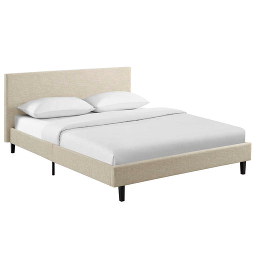 Anya Queen Bed 5420-BEI