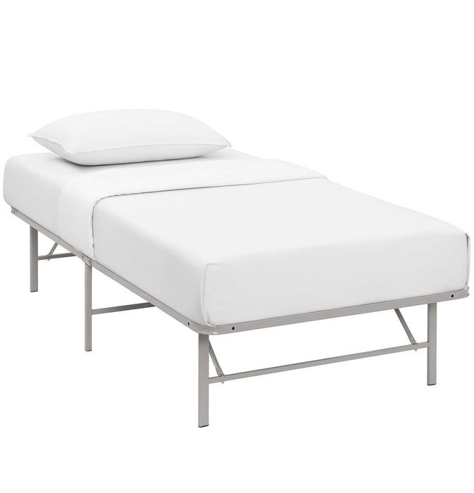 Horizon Twin Stainless Steel Bed Frame 5427-GRY