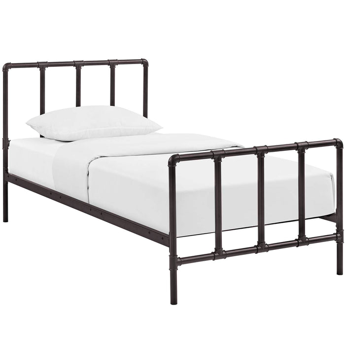 Dower Twin Bed 5435-BRN