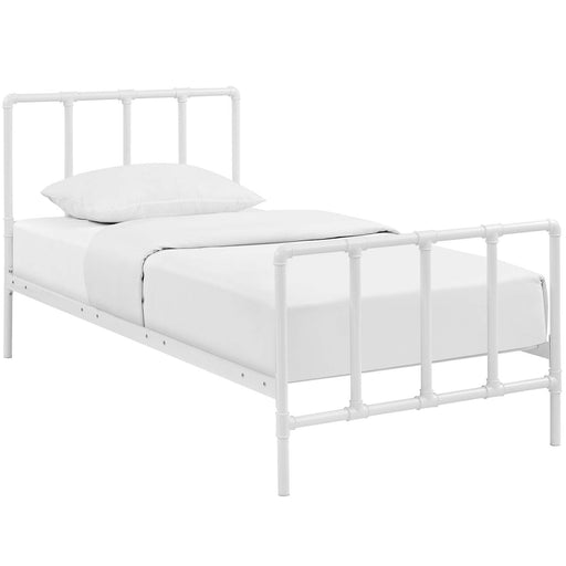 Dower Twin Bed 5435-WHI