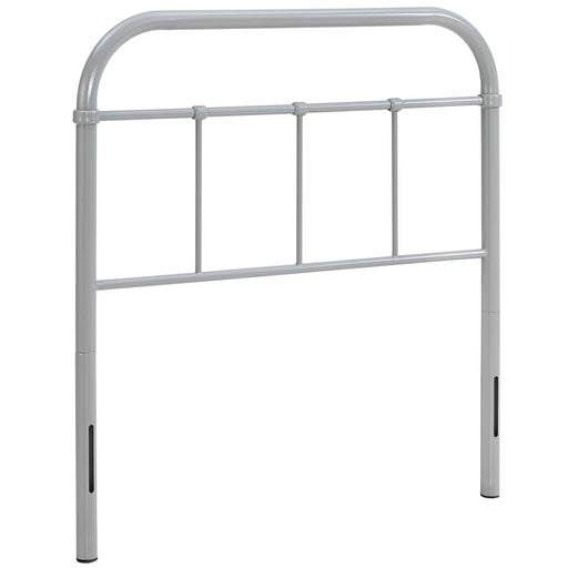 Serena Twin Steel Headboard 5534-GRY