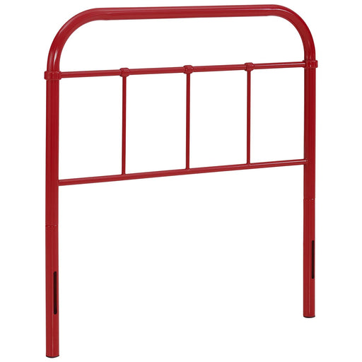 Serena Twin Steel Headboard 5534-RED