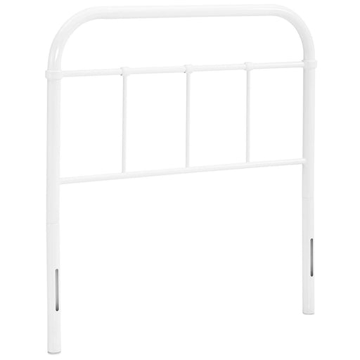 Serena Twin Steel Headboard 5534-WHI