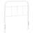 Serena Twin Steel Headboard 5534-WHI