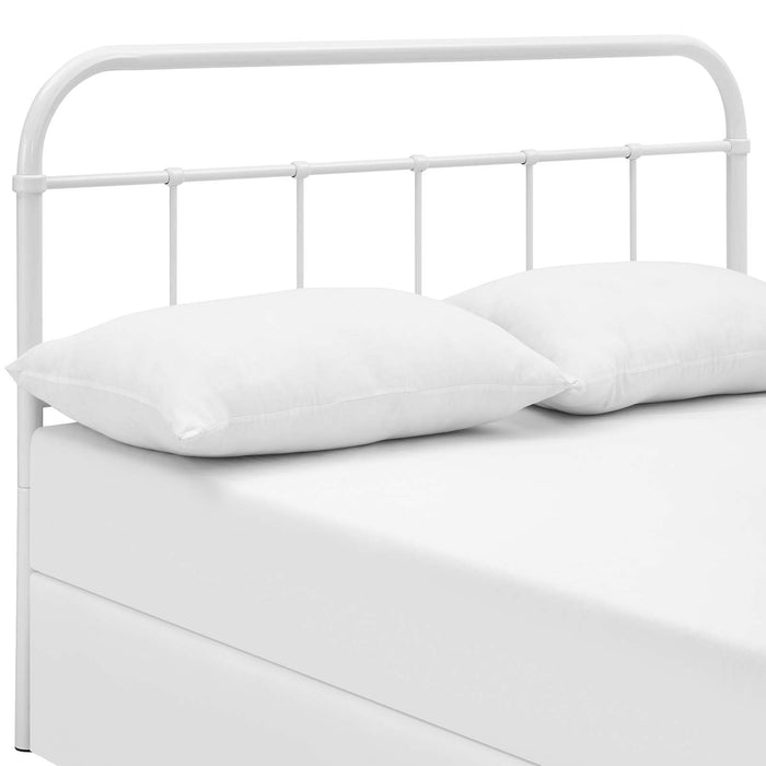 Serena Full Steel Headboard 5535-WHI