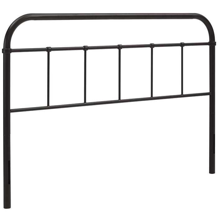 Serena Queen Steel Headboard 5536-BRN