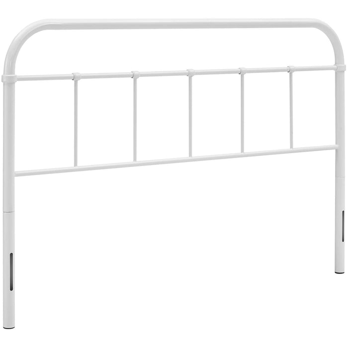 Serena Queen Steel Headboard 5536-WHI