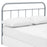 Serena King Steel Headboard 5537-GRY