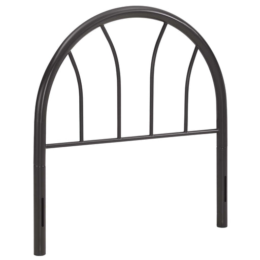 Damaris Twin Steel Headboard 5538-BRN