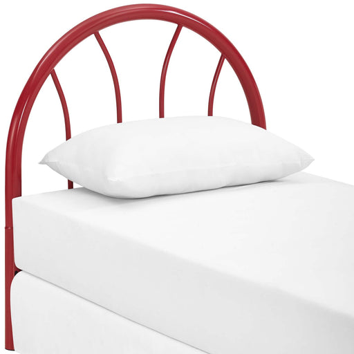 Damaris Twin Steel Headboard 5538-RED