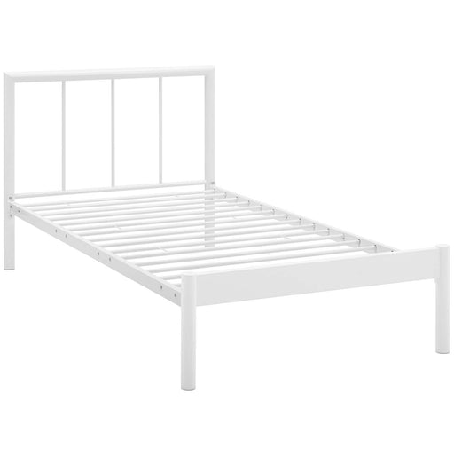 Gwen Twin Bed Frame 5543-WHI-SET