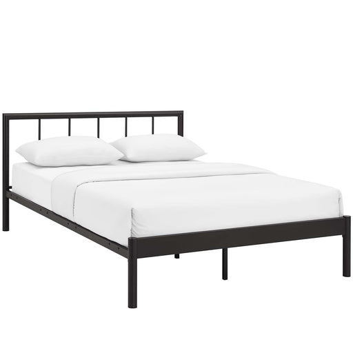 Gwen Queen Metal Bed Frame 5545-BRN-SET