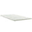 Relax Twin 2" Gel Memory Foam Mattress Topper 5571-WHI