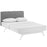 Tracy Queen Bed 5766-WHI-GRY