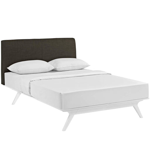 Tracy King Bed 5767-WHI-BRN