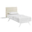 Tracy 3 Piece Twin Bedroom Set 5784-WHI-BEI