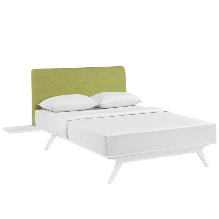 Tracy 3 Piece Full Bedroom Set 5785-WHI-GRN