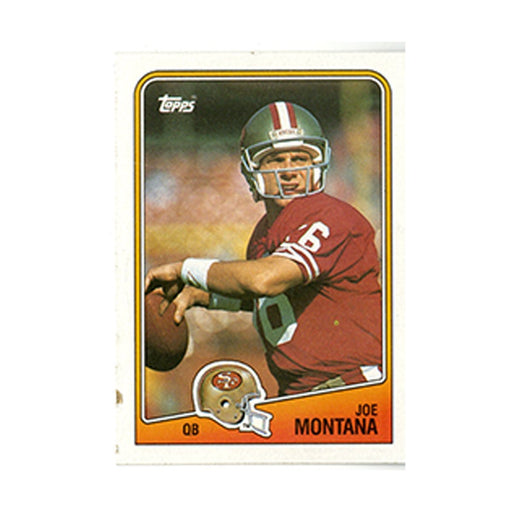 Joe Montana 1988 Topps Card