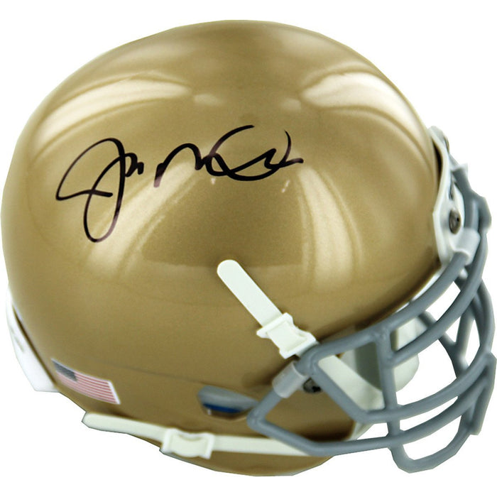 Joe Montana Signed Notre Dame Mini Helmet