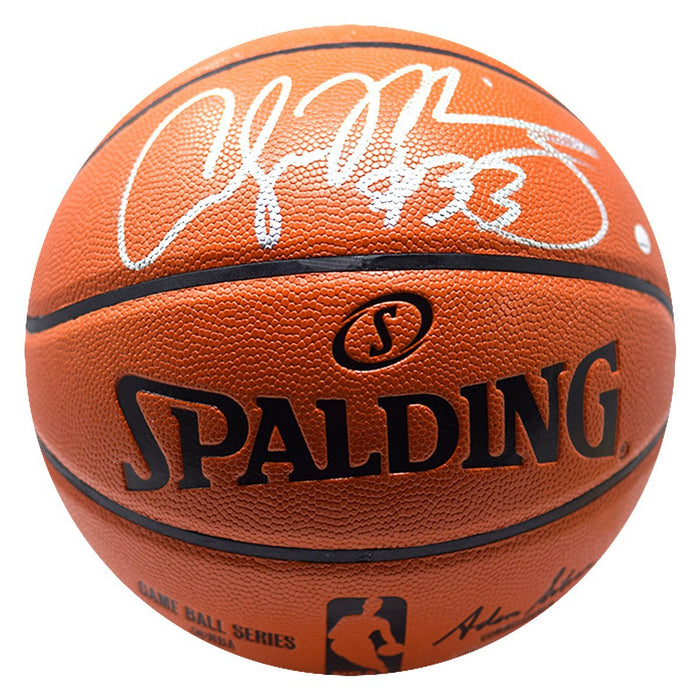 Alonzo Mourning Signed Spalding I/O NBA Basketball