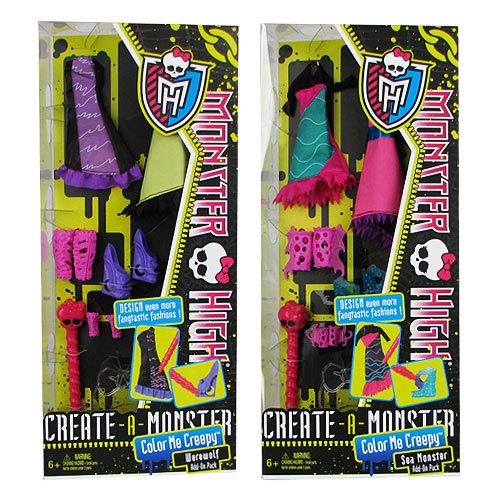 Monster High Create-a-Monster Add On Pack Case              