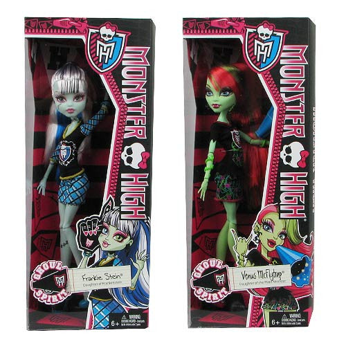 Monster High Ghoul Spirit Dolls Wave 1 Revision 1 Case      