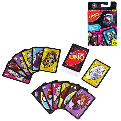 Monster High UNO Game                                       