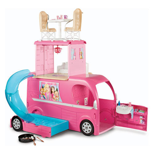 Barbie Pop-Up Camper Vehicle                                