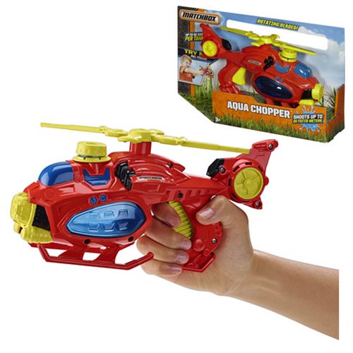 Matchbox Aqua Cannon Helicopter Vehicle                     