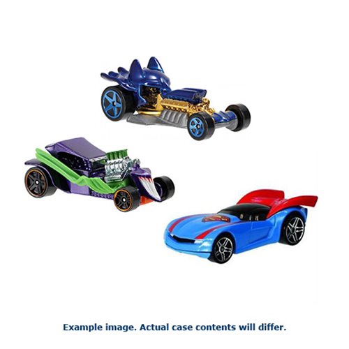 DC Universe Hot Wheels 1:64 Scale 2018 Wave 1 Case          