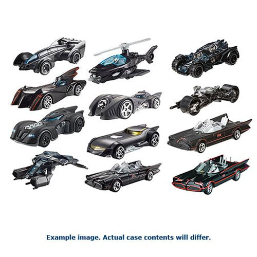 Hot Wheels Batman 1:50 Scale Premium Wave 2 Rev. 1 Case     