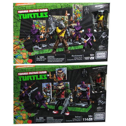 TMNT Classic Mega Bloks Combat Figure Pack Wave 1 Case      