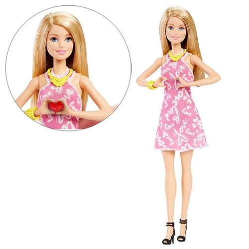 Barbie Heart Hands Doll                                     