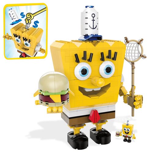 Mega Bloks SpongeBob SquarePants Blockpants Bank            