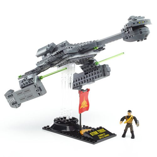 Star Trek: TOS Mega Bloks Klingon D-7 Battlecruiser Vehicle 