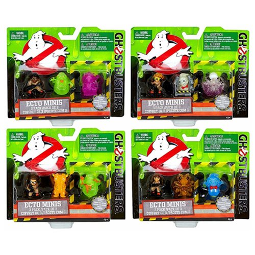 Ghostbusters Mini-Figure 3-Pack Case                        