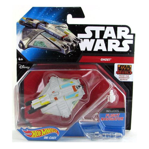 Star Wars Hot Wheels Starship Rebels Ghost Vehicle          