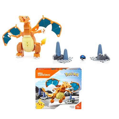 Mega Construx Pokemon Charizard Playset                     