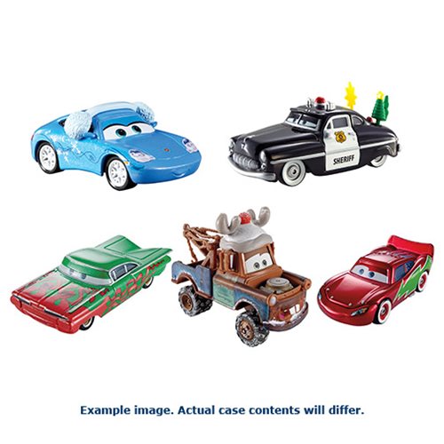 Cars Holiday Die-Cast Vehicles Case                         