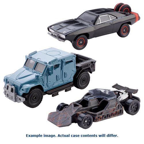 Fast and Furious Die-Cast Metal 1:55 Scale Vehicle Case     